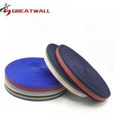 China 2020 Viable Hot Sale Colored Twill Polyester-Cotton Webbing Strap for sale