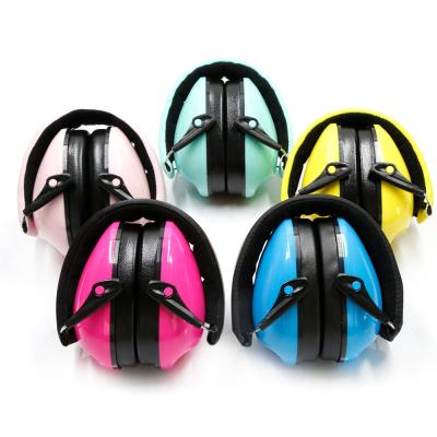 China Comfortable Wearing Noise Blocking 27dB Foldable Children's Ear Rate Hearing Protection Earmuffs For Kids for sale