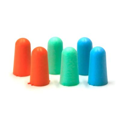 China All kinds of cheap wholesale noisy environment construction PU ear plugs with string for sale