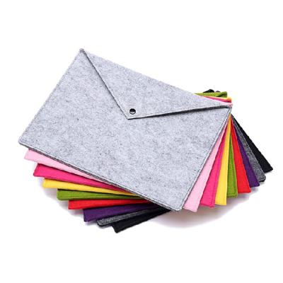 China Collect Size Logo Colorful Printed Felt Folder Customized Hot Sale A3/A4/A5 Documents Expanding Folder Felt A4 Document Bag for sale