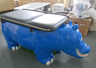 China Cute Hippo Figure Pediatric Exam Table for sale