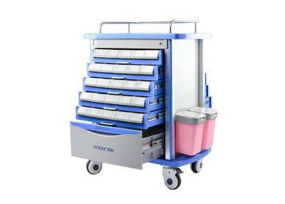 Chine Chariot médical démontable multifonctionnel pour la médecine de distribution avec intérieur divisé à vendre