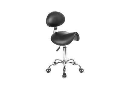 China ISO13485 Φ480mm Dental Nurse Office Hospital Furniture Chairs Stool With Backrest for sale