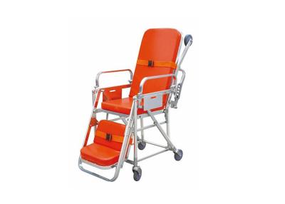 China Medical Hospital Wheeled Folding Stair Chair Ambulance Stretcher for sale