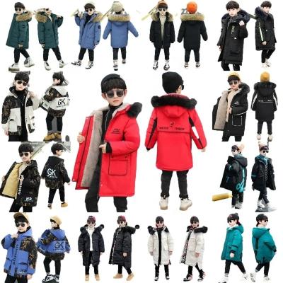 China Waterproof New Product Wholesale Children's Jacket Thickened Autumn Winter Warm Hooded Pure Cotton Winter Children's Coat for sale