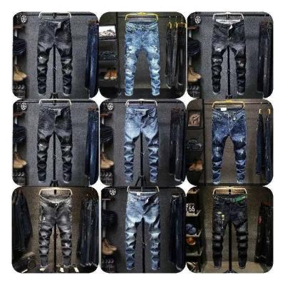 China QUICK DRY 2023 autumn new washed high-end jeans four seasons stretch slim men's jeans for sale