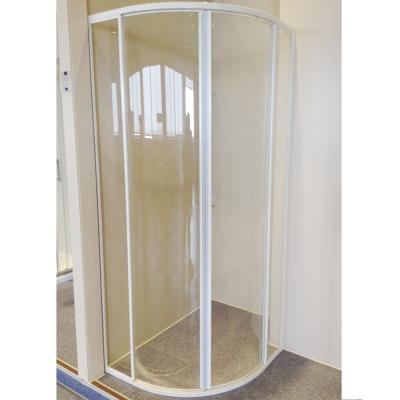 China China Modern Fashionable Shower Enclosure White Painted Sliding Glass Door Shower Enclosure for sale