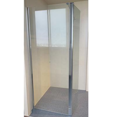 China Affordable Folding Chins Shower Screen Glass Door Philippines Frameless Shower Door for sale