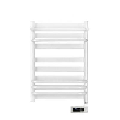 China Heater Electric heated towel rack aluminum for bathroom drying and heating towels and clothes for sale