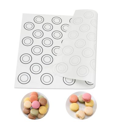 China 40*30cm Silicone Dough Stocked Mat Circles Pastry Oven Mat Non-Stick Baking Mat For Tool Cake Baking Tools for sale