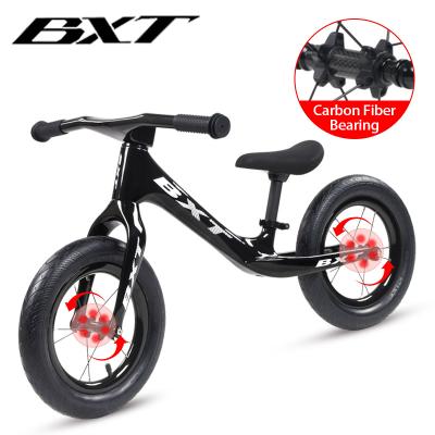 China Carbon Fiber Carbon Kids Balance Frame 12inch Carbon Kids Balance Bicycle MTB Frame For 2-6years Kid for sale