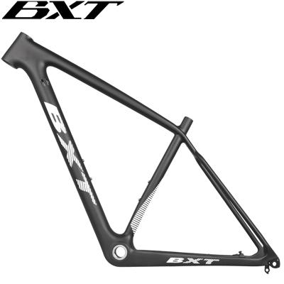 China New BXT carbon 29er frame 29er mtb mountain bike frame PF30 disc brake bicycle frame factory outlet taper cycling parts BXT for sale