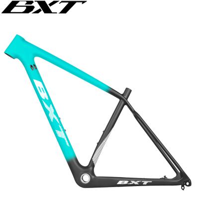 China Mountain Bikes Latest 29er Full Carbon MTB Frame 148*12mm Bicycle Mountain Bike Frame Made In China for sale