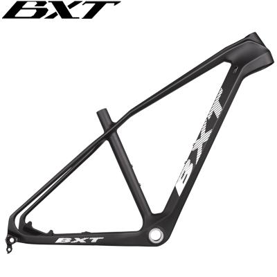 China NEW BXT full carbon mtb frame 27.5er carbon frame 27.5er carbon mountain bike frame 27.5 super lightweight bicycle frame for sale