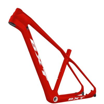 China Mountain Bikes Carbon MTB Frame 27.5er Carbone T800 Carbon Mountain Bike 2022 NEW BXT Full Frame Super Light 27.5 Bicycle Frame for sale