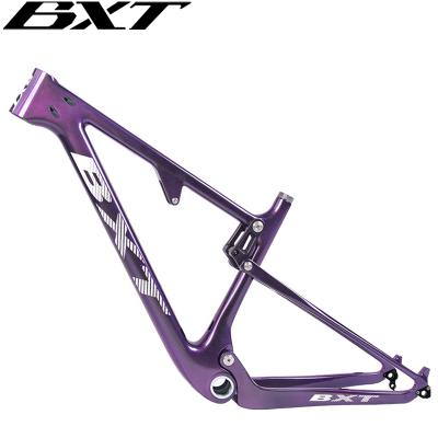 China Frame 29er 148*12mm full carbon fiber mountain bikes full suspension mountain bike frame shock new for sale