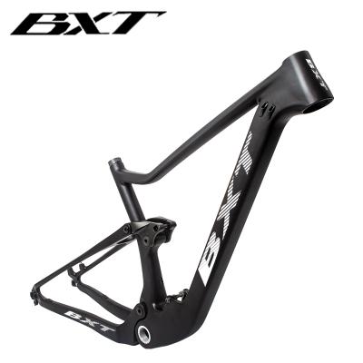 China Frame MTB 29inch Carbon Frame MTB 29inch Frame 29er Mountain Bikes Full Suspension Travel 100mm BXT for sale