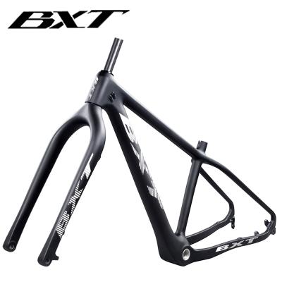 China Frame size 2021 fat wholesale carbon bike mountain bikes carbon frame snow bike frameset snow bike frame 16/18 inch for sale