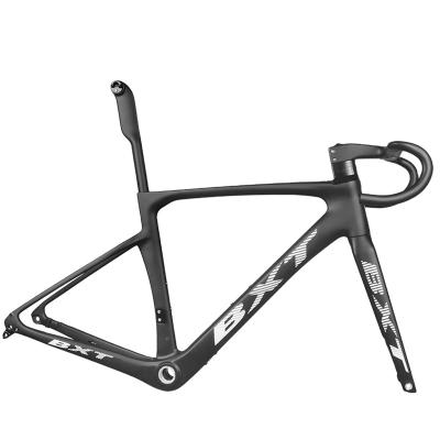 China Road Bikes Carbon Racing Road Bike Frame Flat-mount Disc Brake Carbon Road Bicycle Frame Size 47/49/52/54/56cm Carbon Road Frame for sale