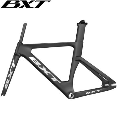 China road bikes full carbon track frame free shipping road frames fixed speed bike frameset fork seat post carbon bicycle frame track bike for sale