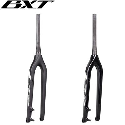 China Mountain Bikes Carbon Fork 29er Carbon MTB Fork Tapered Through Axle 100*15mm bicicletas 29 Carbon Fork for sale