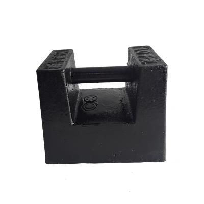 China 45#/SS304/SS316 2000kg test weight M1 rectangular calibration weight 2 ton cast iron weight for sale