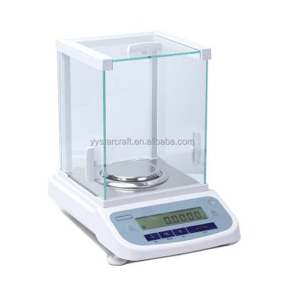 China SS 304 High Quality Analytical Balance 220 g x 0.0001 g 0.1 mg Lab Digital Precision Scale For Jewelry Weighing for sale