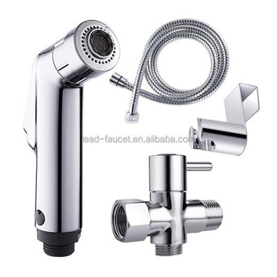 China Bidet Easy Installation ABS Plastic Bidet Spray Head Shattaf Kit for sale