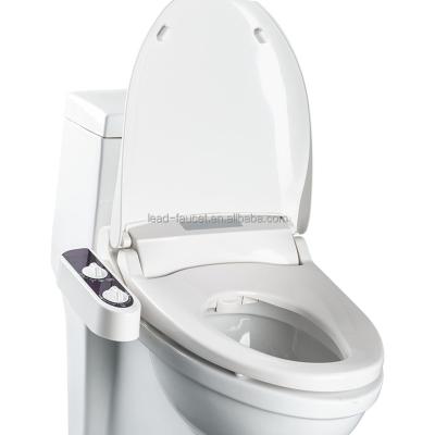 China Double-flow Water Pressure Control With ABS Toilet Seat Cover Double Cleaning Spout,Non-Smart Running Self-clean Electric Toilet Seat Covers for sale