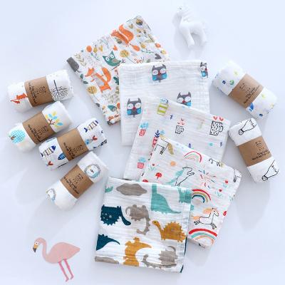 China Wholesale Anti-Pull Bamboo Cotton Baby Muslin Wrap Blankets for sale