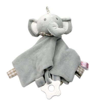 China Unisex Soft Safety Blanket Elephant Baby Cuddle Blanket Gifts for Boys and Girls Newborn Cuddle Toy Baby Elephant Stuffed Animal for sale