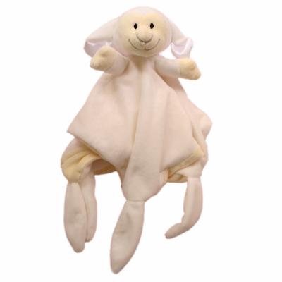 China Soporific Stuffed Soothing Baby Kids Baby Comforter Toy Safety Blanket Plush Towel Baby Teether Safety Blanket for sale