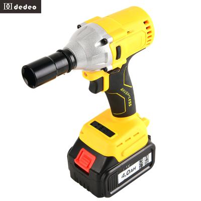 China High Quality Reliability Superior High Torque Cordless Electric Wrench Impact Socket Tool 21V for sale