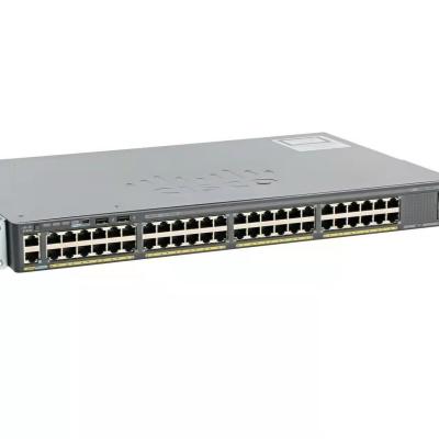 China New Original 48 SNMP Ports Managed Network Switch 48 Ports POE WS-C2960X-48TS-LL for sale