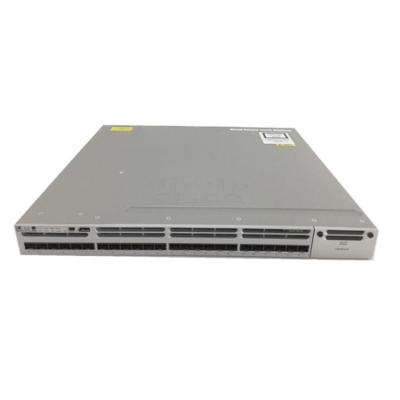 China 3850 Series 24 Stackable Port Gigabit Network Switch WS-C3850-24XU-E for sale