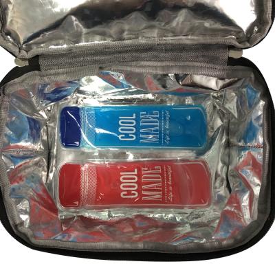 China Waterproof Portable Cooling Cooler Bag Gel Pack Ice Pack Throw Bag Ice Freezer Cooler Pack for sale