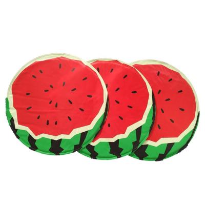 China China Supplier Anhui Sustainable Watermelon Form Reusable Self Cooling Mat For Dog Freeze Pet Cool Pad for sale