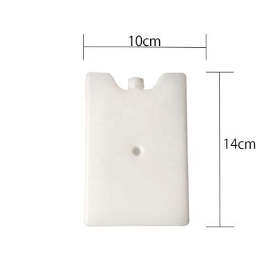 China HDPE Waterproof White Reusable Ice Rectangle Cooling Box For Picnic Lunch Bag for sale