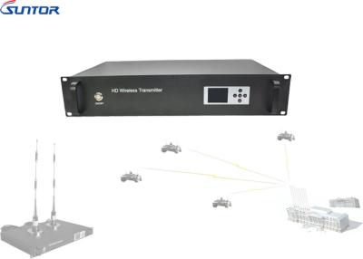 China El transmisor video teledirigido de COFDM, vehículo montó el sistema de transmisión video inalámbrico en venta