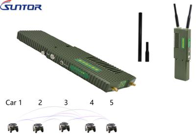 China Punkt zu Mehrpunkt- Maschen-Netzwerkausrüstung Video-militärischen unbemannten Systemen Transceier zu verkaufen