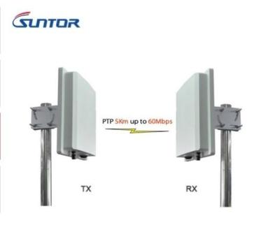 Cina Modulazione senza fili all'aperto 5.8GHz 8km del ponte OFDM di Ethernet di Digital in vendita