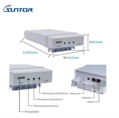 Chine le pont sans fil à courte portée de l'Ethernet 5.8G protègent contre les intempéries pour la transmission d'IP de PTP PTMP à vendre