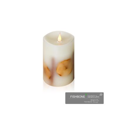 China Factory Wholesale Paraffin Flameless Material Led Flameless Candle for sale