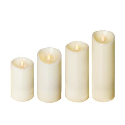 China Battery Operated Flameless Flickering Warm White LED Light Flameless Candles for sale