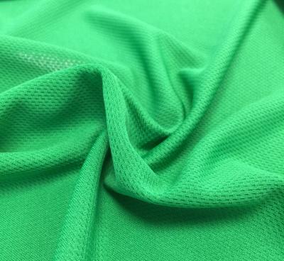 China 100% polyester wicking high quality of smooth handfeel big mesh eyeylet knitted fabric for sale