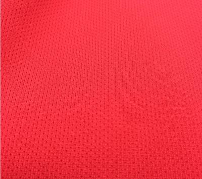 China 100% polyester  very durable and wicking needle eyeylet knitted fabric for sale