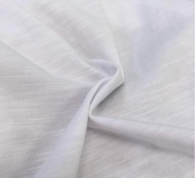 China 100% combed cotton bamboo joint very smooth breathable lycra jersey knitted fabric for sale