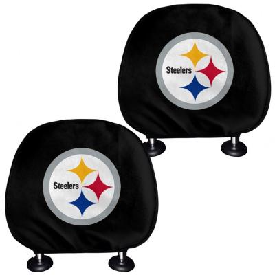 China Styles 2021 Hot Sale Eco-friendly New Ram Car Pillow Case Customize Nfl Football Team Car Pillow Case nfl Car Headrest man for sale