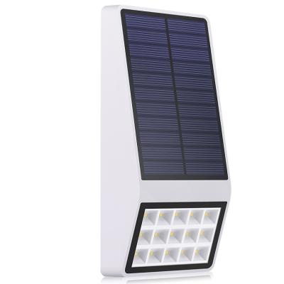 China HOOREE SL-860B Waterproof Solar Garden Wall Light IP65 Solar LED Motion Sensor Lumiere Solar Luz for sale