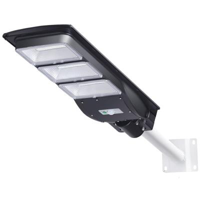 China ROAD Hooree SL-630C 100W integrated all in one solar led light fixture smd5730 outdoor PIR Motion sensor street light for sale